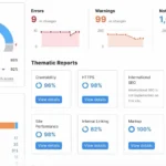 In-depth SEO audit report